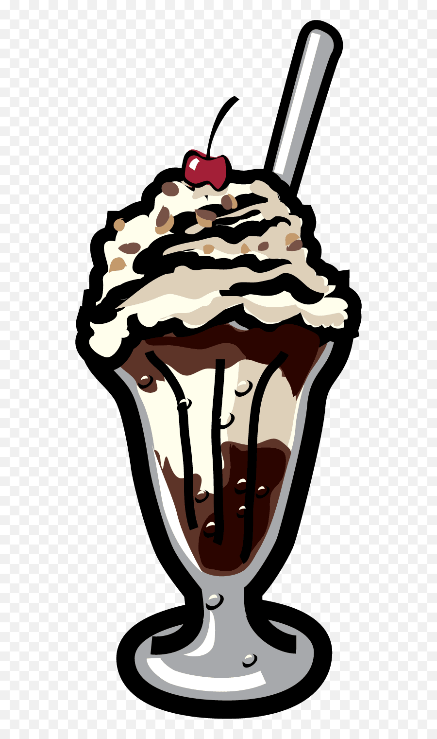 Fudge Sundae Icon - Soy Ice Cream Clipart Full Size Floats Emoji,Ice Cream Sundae Clipart