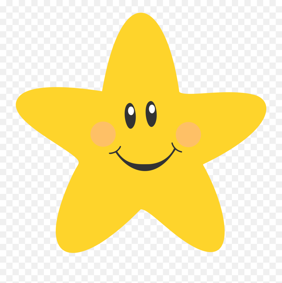 Library Of Smiling Star Clip Art Stock - Entropy Equation Emoji,Star Clipart