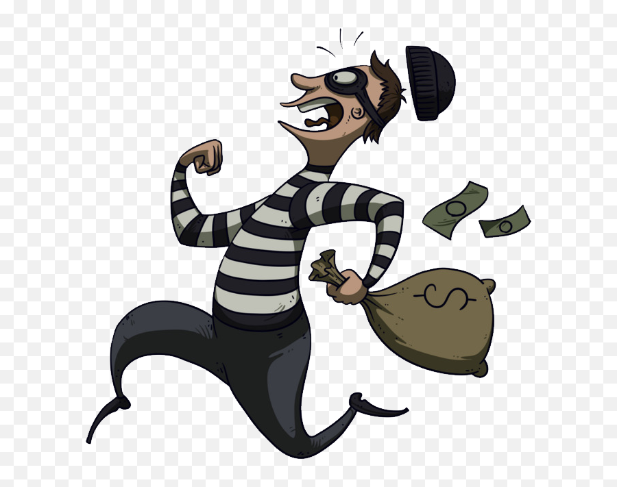 Robber Thief Transparent Background Png - Thief Transparent Emoji,Thief Clipart