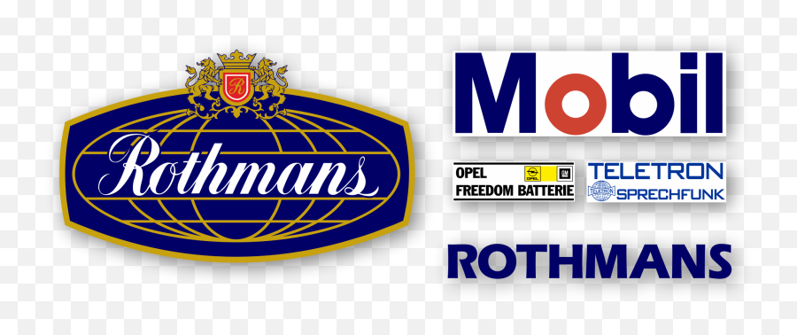 Full Historic Rally U0026 Racing Liveries And Sponsorship Decals - Rothmans Emoji,Opel Logo