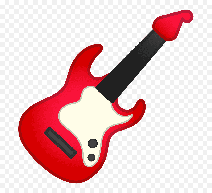 Guitar Emoji Clipart,Guitarra Png