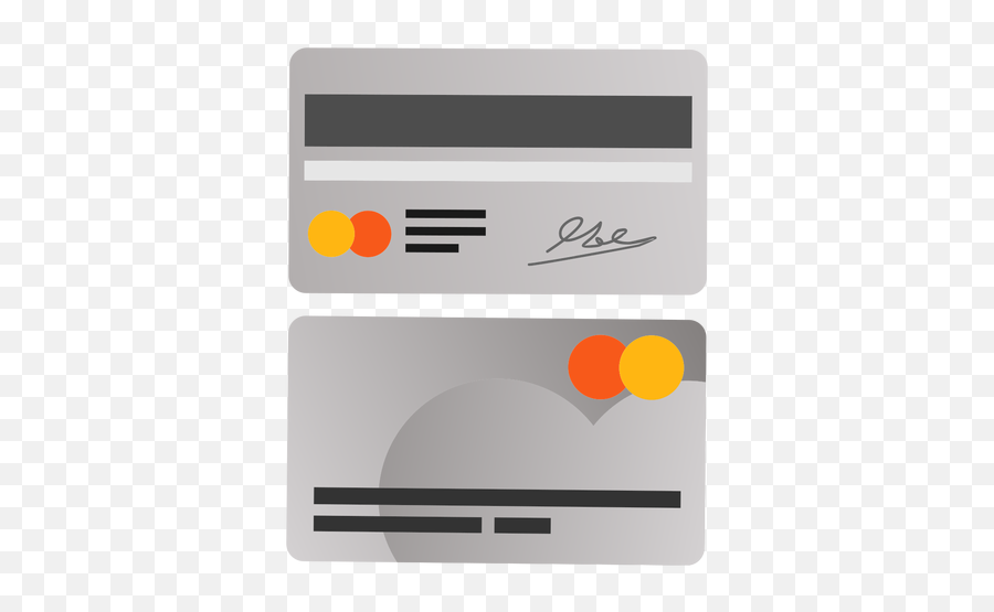 Credit Card Front Back Icon - Transparent Png U0026 Svg Vector File Horizontal Emoji,Credit Card Png