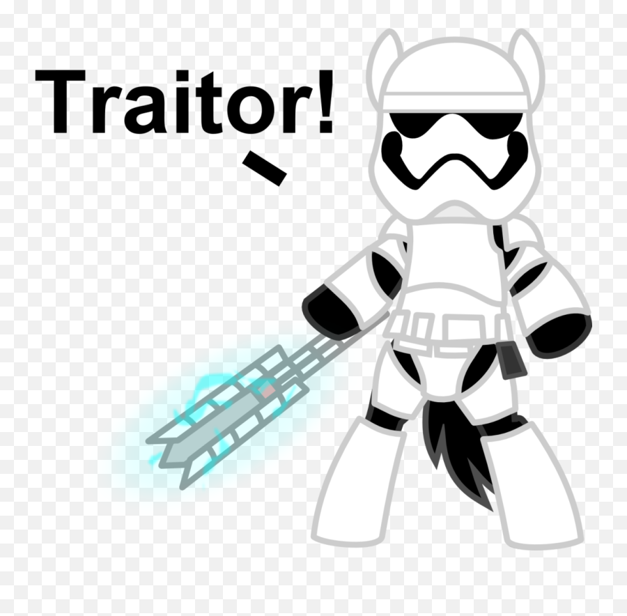 Star Wars - My Little Pony Stormtrooper Clipart Full Size Fictional Character Emoji,Stormtrooper Clipart