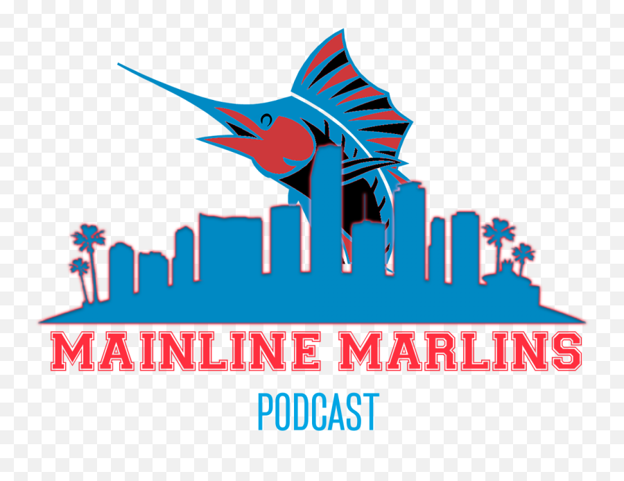 Mainline Marlins Podcast - Language Emoji,Miami Marlins New Logo