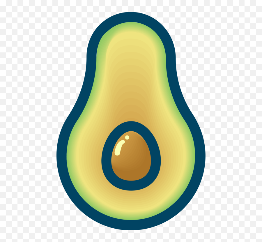 Yellowavocadocomputer Icons Png Clipart - Royalty Free Svg Vertical Emoji,Avocado Clipart
