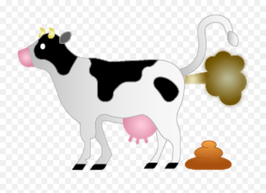 Cow Wastes Clipart Png Image With No Emoji,Fart Clipart