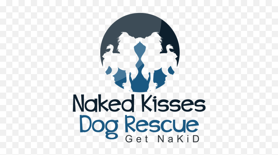 Naked Kisses Dog Rescue Florida Emoji,Rescue Logo
