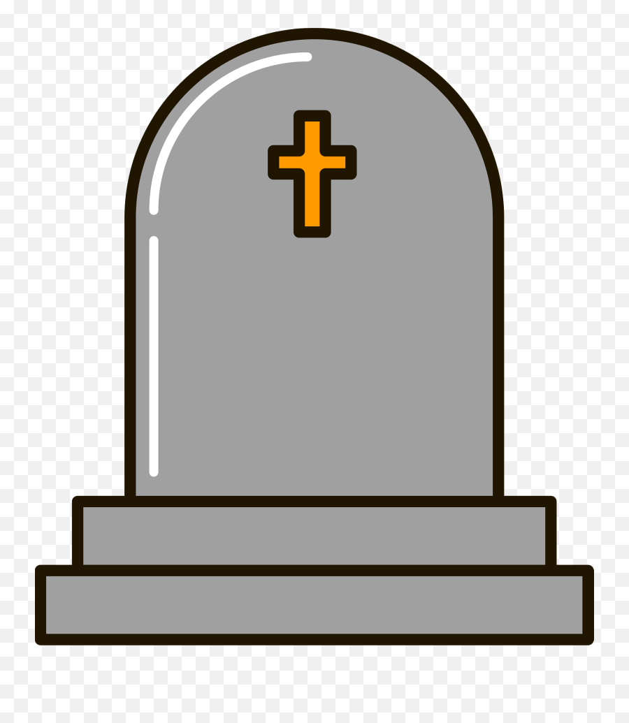 Tombstone Clipart - Religion Emoji,Tombstone Clipart