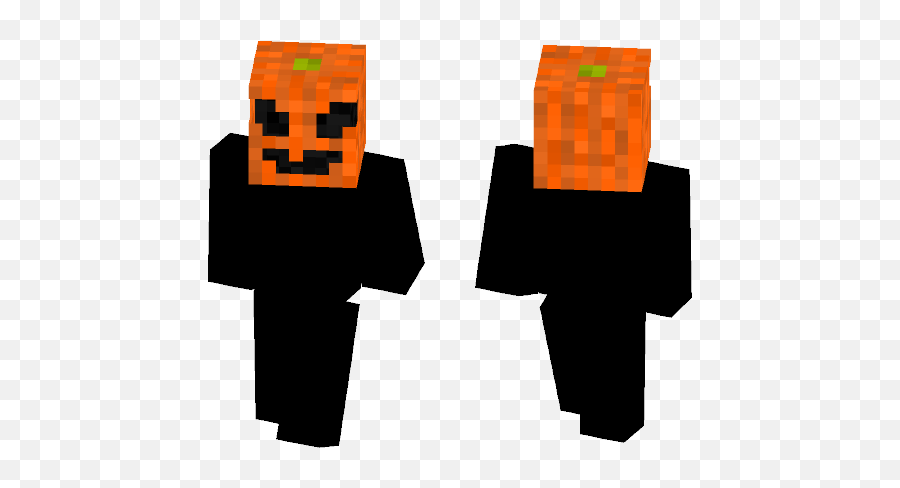 Download Pumpkin Head Template Minecraft Skin For Free Emoji,Pumpkin Head Png