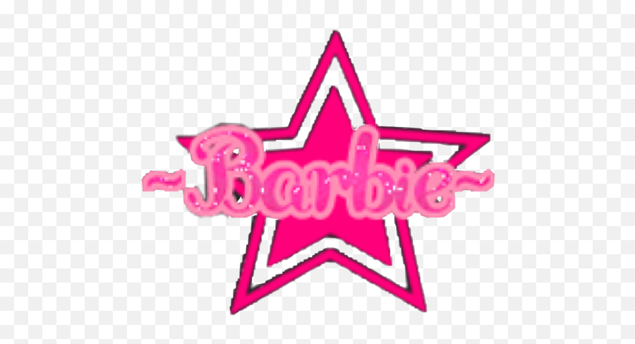 Barbie Stars Pink Sticker By Playboybarbie Emoji,Pink Star Png