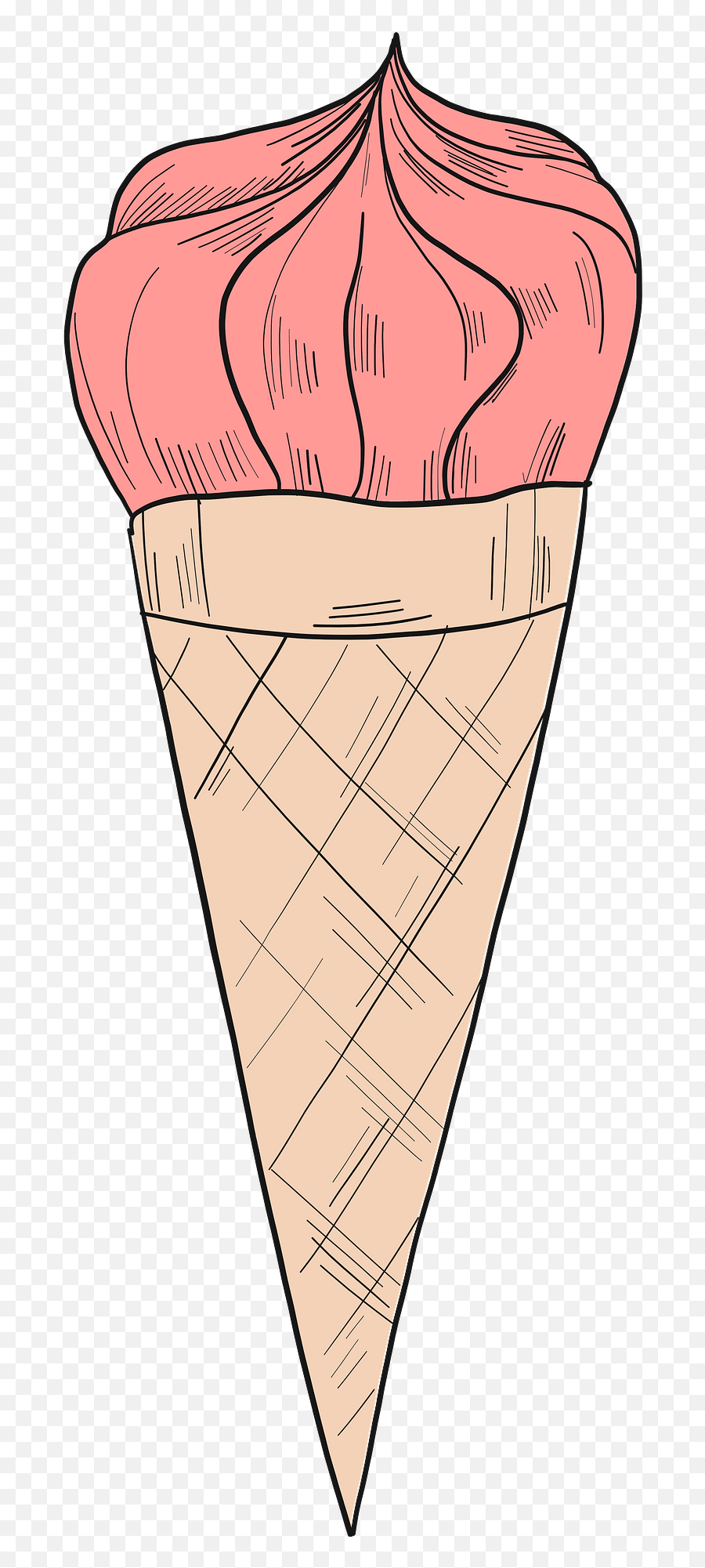 Ice Cream Clipart Free Download Transparent Png Creazilla - Cone Emoji,Ice Cream Clipart