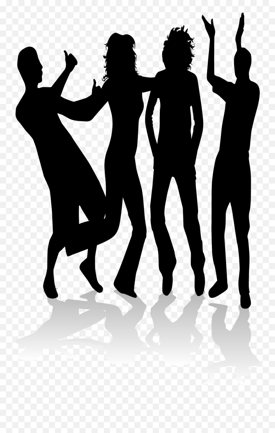 Silhouette Png For Free Download On - Dancing Silhouettes Emoji,Dancing Silhouette Png