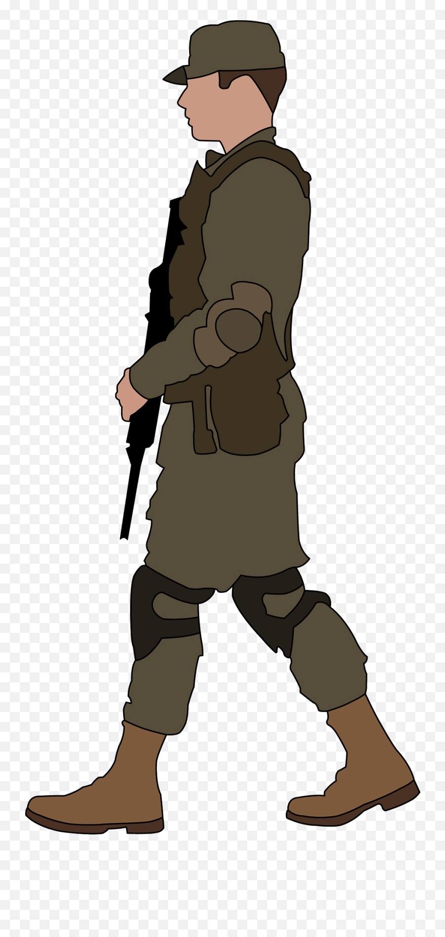 Soldier Clipart Free Download Transparent Png Creazilla - Bulletproof Vest Emoji,Soldier Clipart
