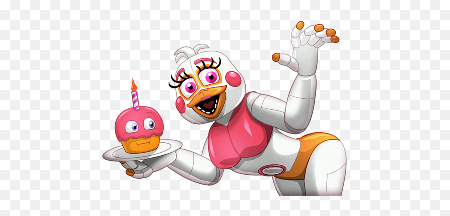 Why Does Funtime Chica Have A Very Nice And Round Derriere Emoji,Distracted Clipart