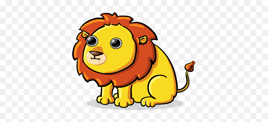 Baby Lion Clipart Free Clipart Images 4 - Cute Lion Transparent Emoji,Lion Clipart