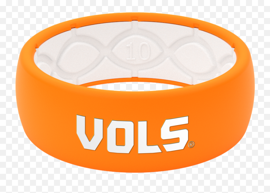 Tennessee Silicone Wedding Ring - Solid Emoji,Tennessee Vols Logo