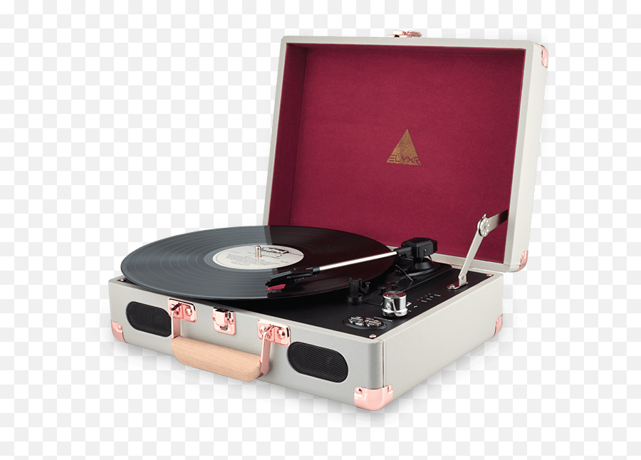Download Hd Vinyl Record Player Png Clip Art Royalty Free - Transparent Vinyl Player Png Emoji,Vinyl Record Clipart