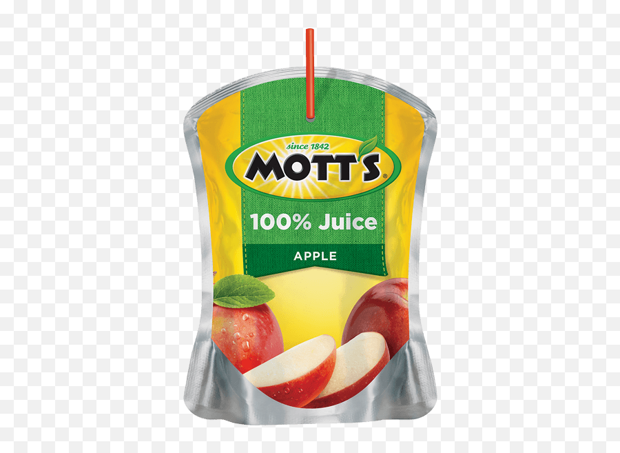 Juices Applesauces Snacks Recipes And More Mottu0027s - Motts Apple Juice Pouch Emoji,Original Apple Logo