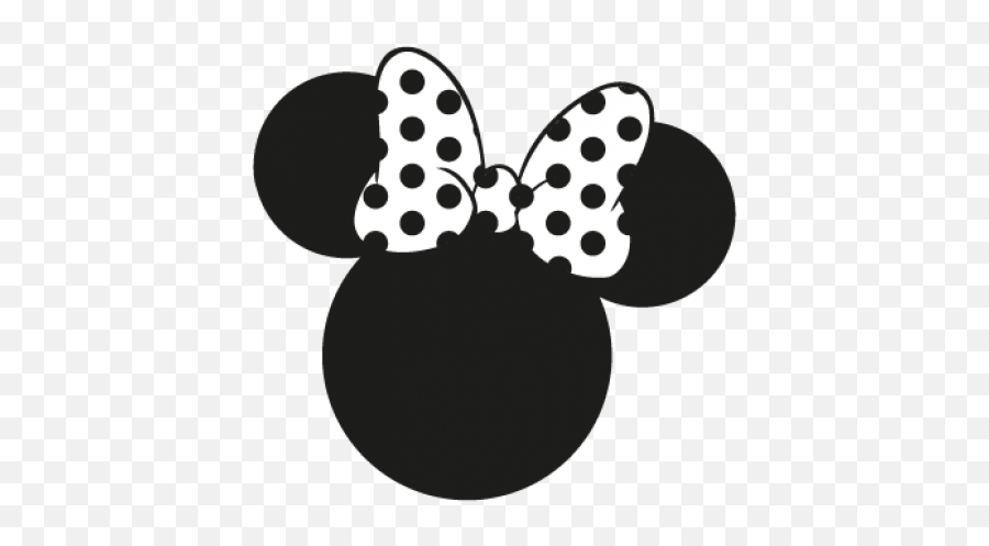 Minnie Mouse Bow Minnie Mouse - Minnie Mouse Vector Emoji,Minnie Mouse Bow Clipart