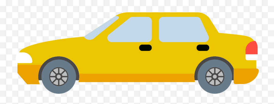Cartoon Car Png Yellow Color Transpa Background Image - Transparent Background Car Cartoon Png Emoji,Car Transparent Background