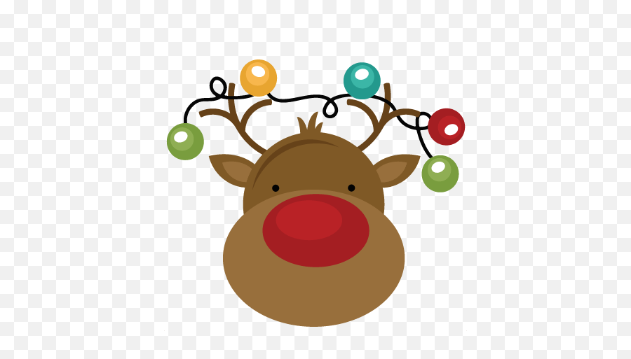 Reindeer Clip Art Free Clipart Images 2 - Cute Transparent Background Christmas Clip Art Emoji,Reindeer Clipart