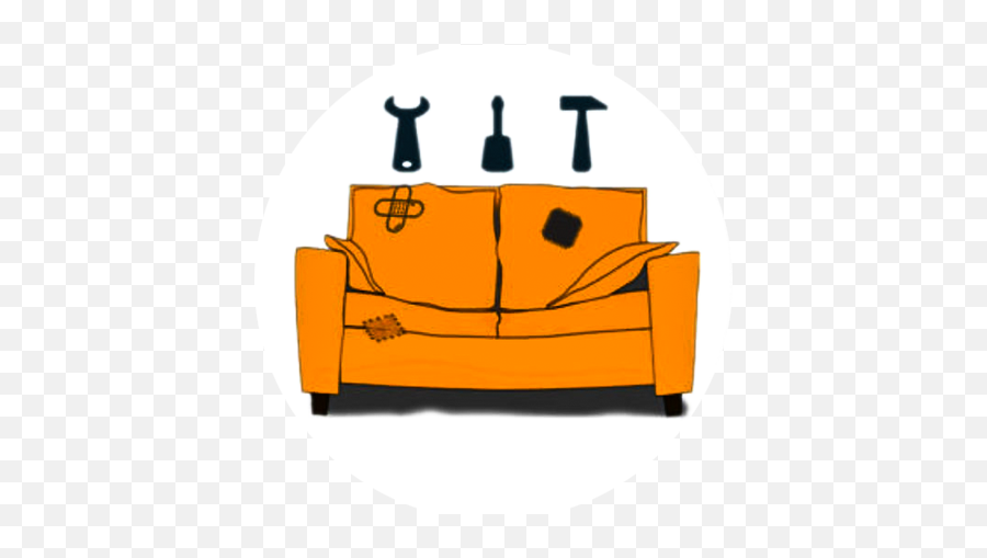 Download Sofa Repair - Couch Clip Art Full Size Png Image Sofa Repair Png Emoji,Sofa Clipart