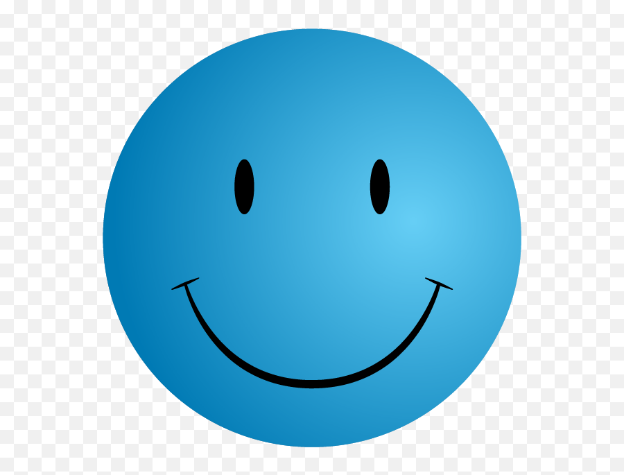 Blue Smiley Face Png Transparent - Blue Smiley Face Png Emoji,Smiley Face Png