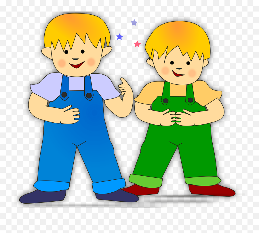 Library Of Two Little Boys Png Black - Brothers Clipart Gif Emoji,Little Boy Clipart