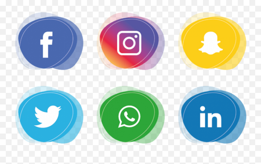 Social Media Logos Transparent Png - Social Media Logo Png Emoji,Facebook And Instagram Logos