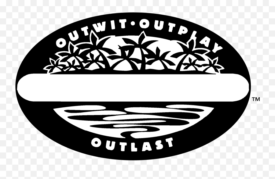 Mattel Survivor Outwit Outlast Game Png - Survivor Logo Black And White Emoji,Survivor Logo