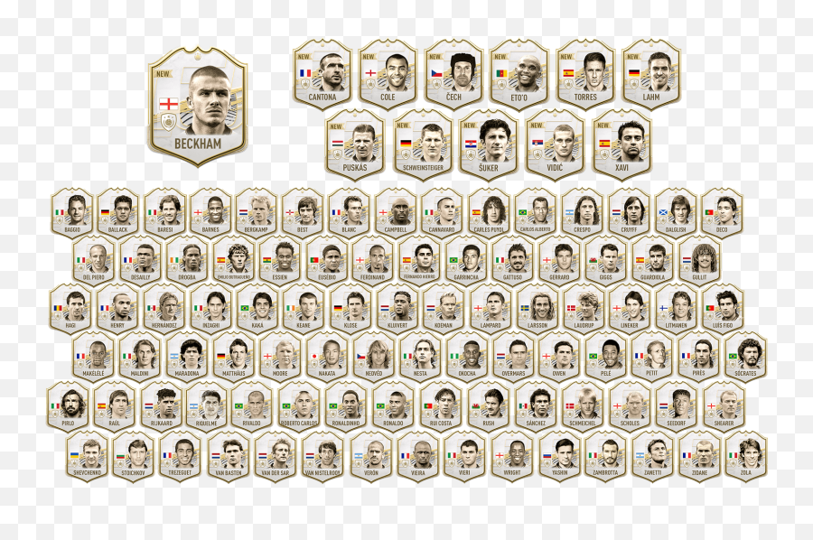 Fut Icons - Fifa 21 Ultimate Team Ea Sports Fifa 21 Icons Emoji,Team Icon Png