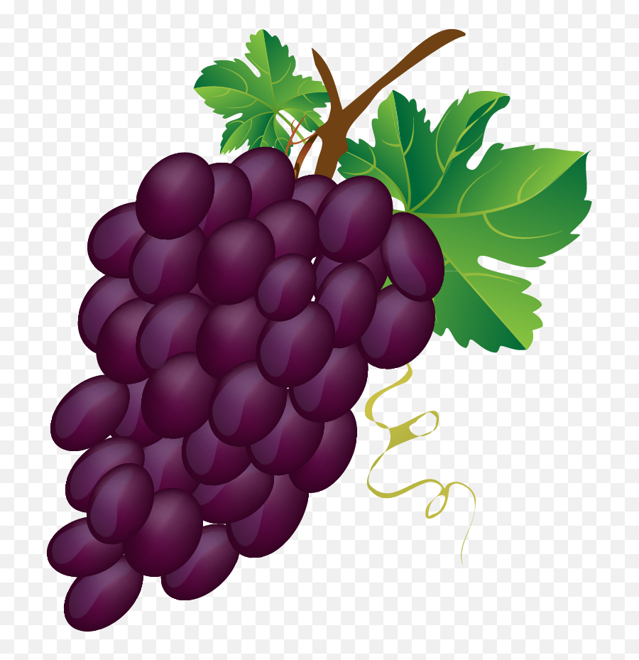 Grapes Free To Use Clip Art - Grapes Clipart Emoji,Grapes Clipart