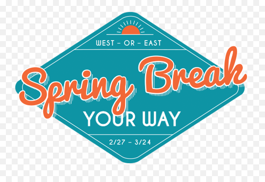 Lucktastics Spring Break Your Way Emoji,Spring Break Logo