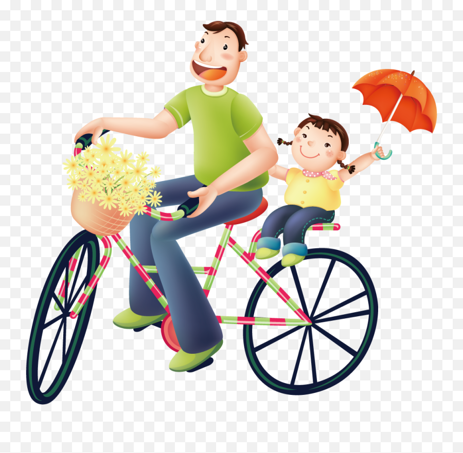 Father Birthday Wish And Cycling Transprent Png Clipart Emoji,December Birthday Clipart