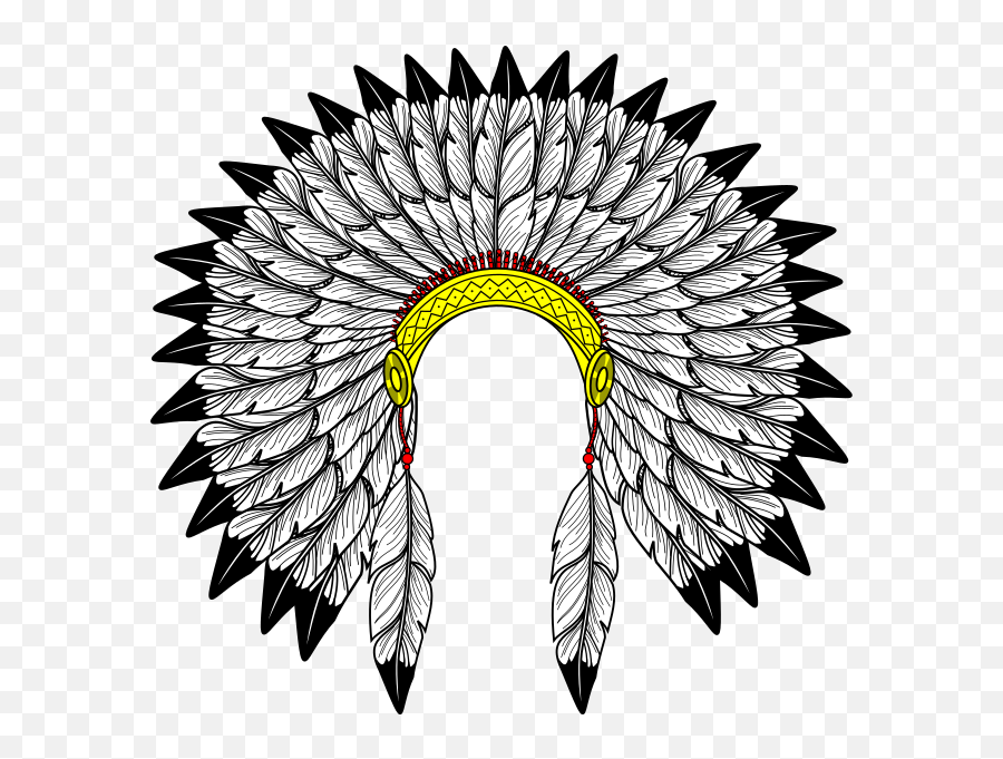 Meuble Héraldique Coiffe De Guerre Amérindienne Emoji,Indian Headdress Clipart