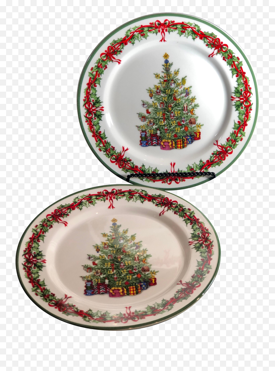 Pottery U0026 Glass Holiday Celebrations By Christopher Radko Emoji,Christmas Tree With Presents Png