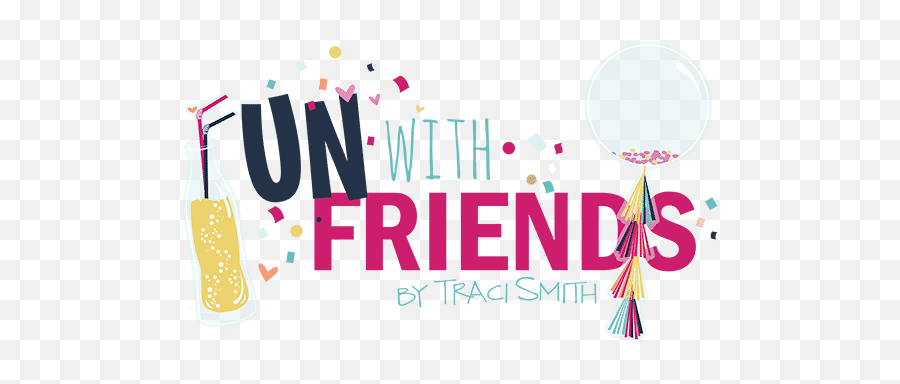 Fun With Friends - Photo Play Paper Co Emoji,What Font Is The Friends Logo