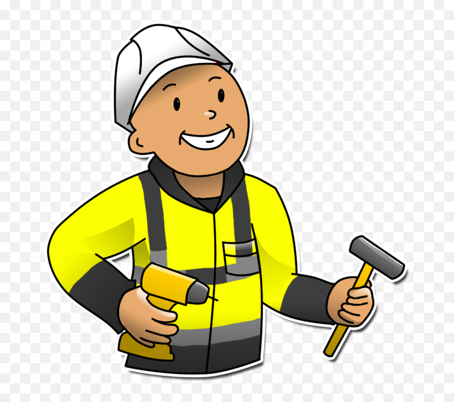 Handyman Clipart Maintenance Guy - Cartoon Png Download Emoji,Handyman Clipart Free