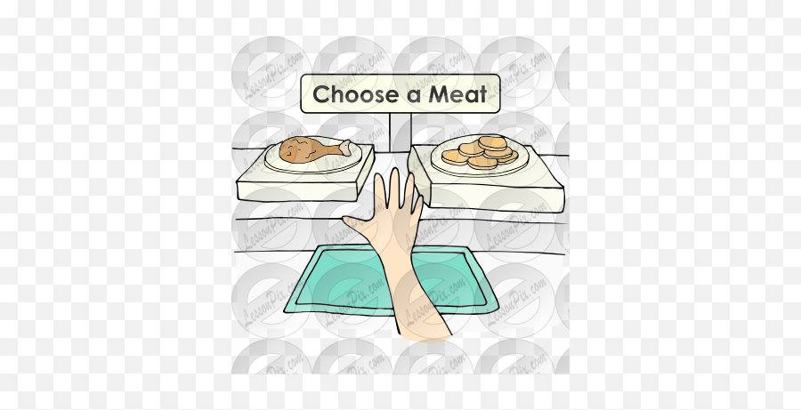 Choose A Meat Picture For Classroom Therapy Use - Great Hard Emoji,Meat Clipart