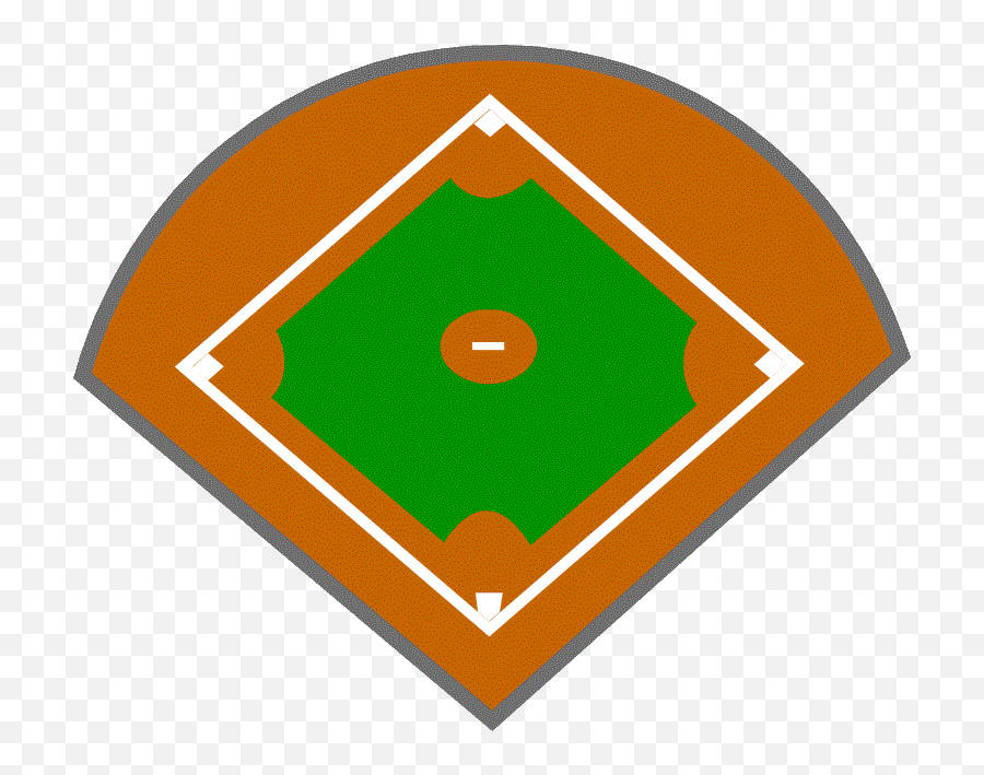 Softball Field Clipart - Softball Field Clipart Emoji,Softball Clipart