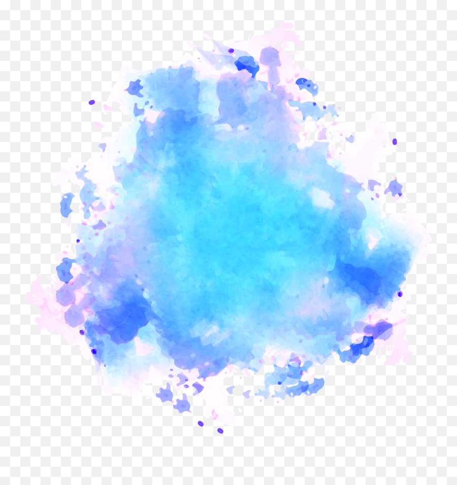 Blue Paint Splash Png U0026 Free Blue Paint Splashpng - Color Splash Png Emoji,Paint Splatter Png