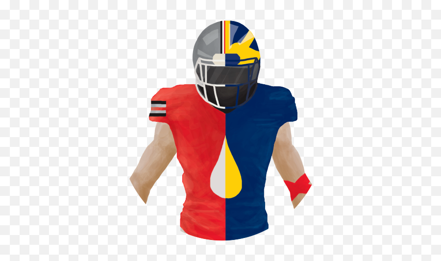 Michigan V Ohio State Blood Battle Campus Involvement - Revolution Helmets Emoji,Ohio State Football Logo