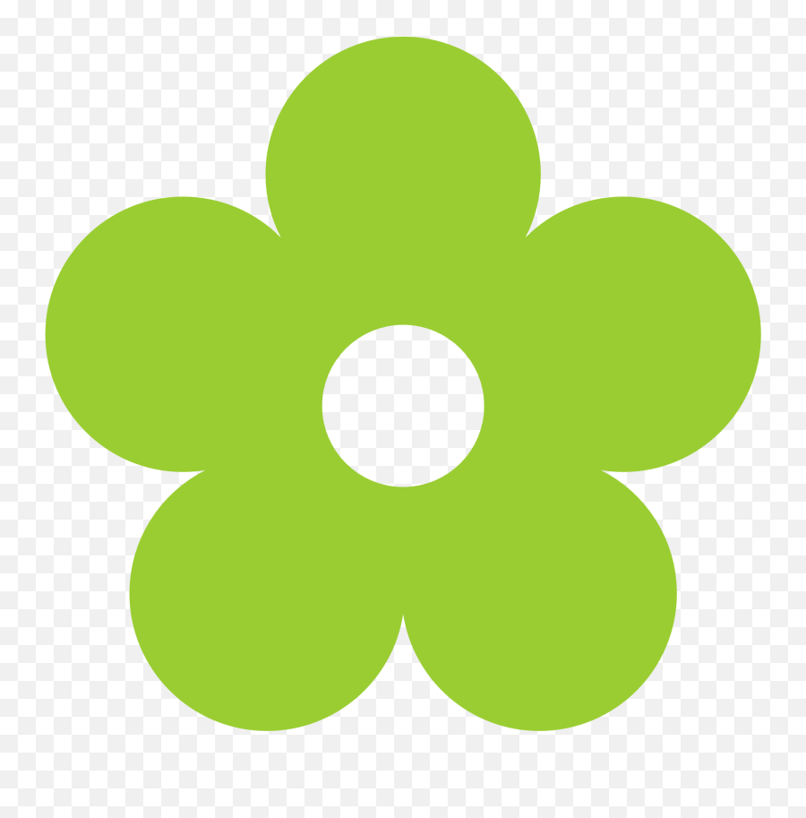 Green - Color Clipart Green Flower Clipart Transparent Green Flower Clipart Emoji,Color Clipart