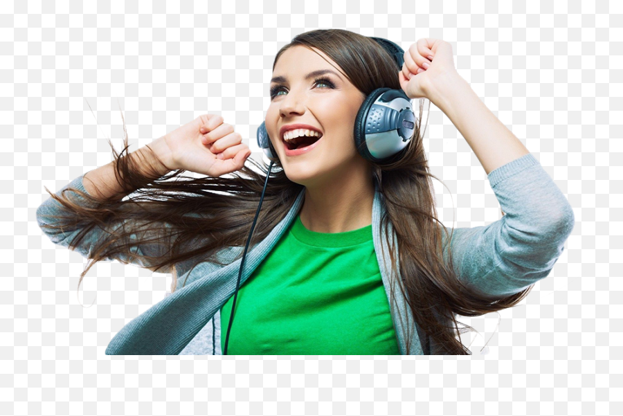 Listening To Music Png - Slider Man Girl With Headphone Listening To Happy Songs Emoji,Listening To Music Clipart