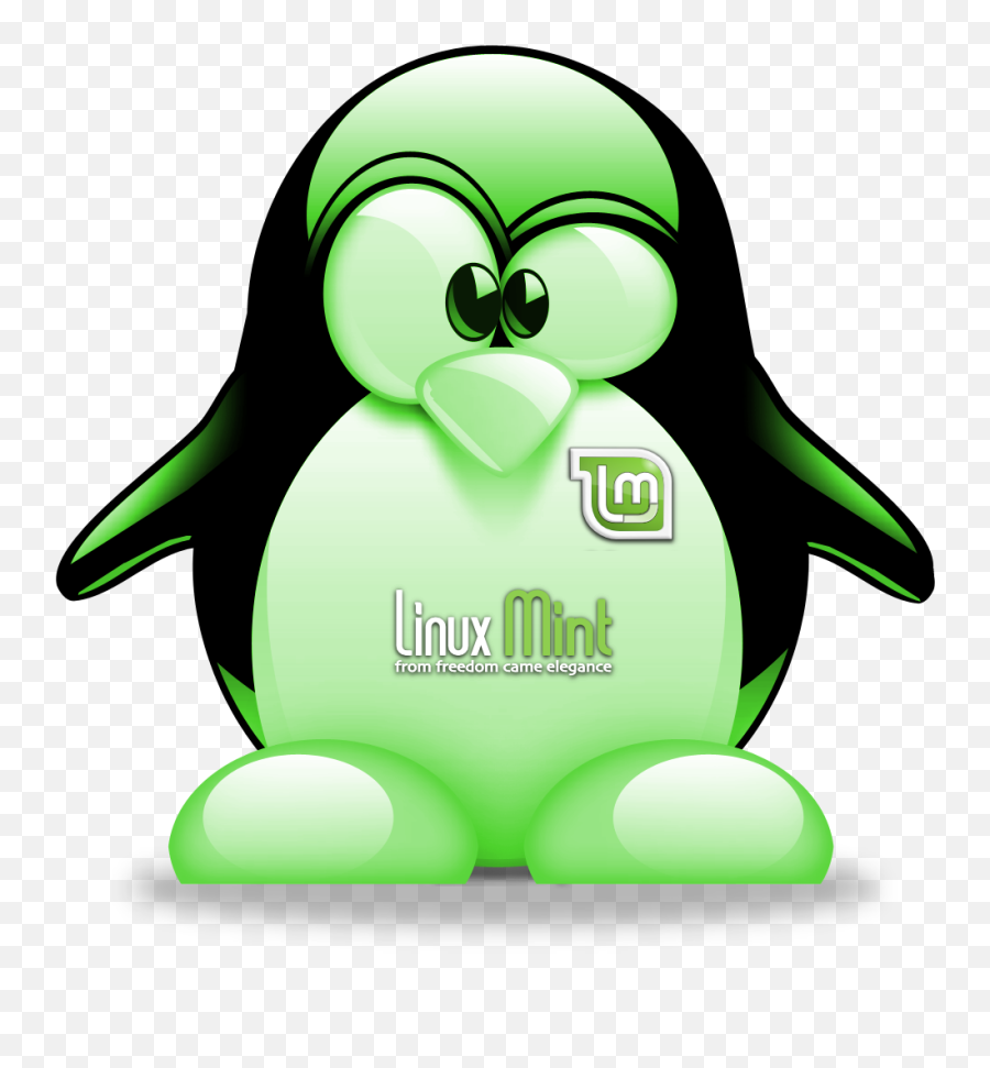 Linux Mint Logo Suggestion - Page 2 Linux Mint Forums Tux Linux Mint Emoji,Mint Logo
