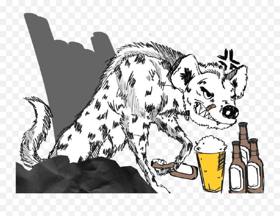 Hyena Howl - Fiction Emoji,Hyena Png