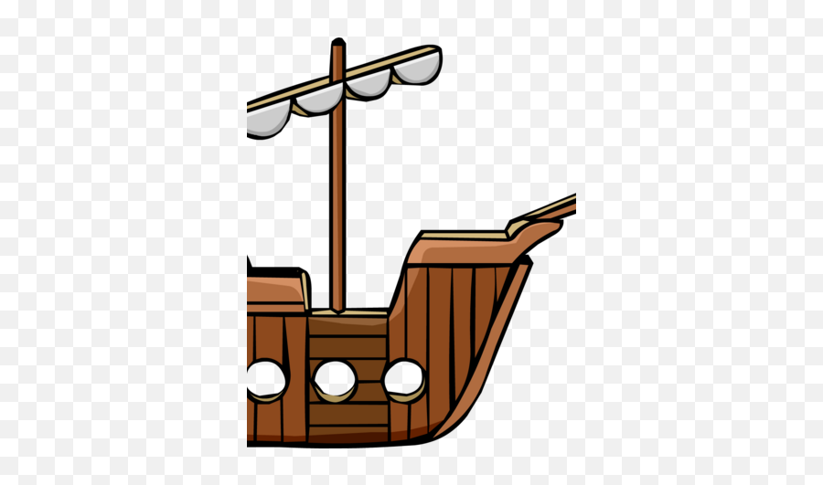 Pirate Ship - Pirate Ship Cartoon No Background Emoji,Pirate Ship Png