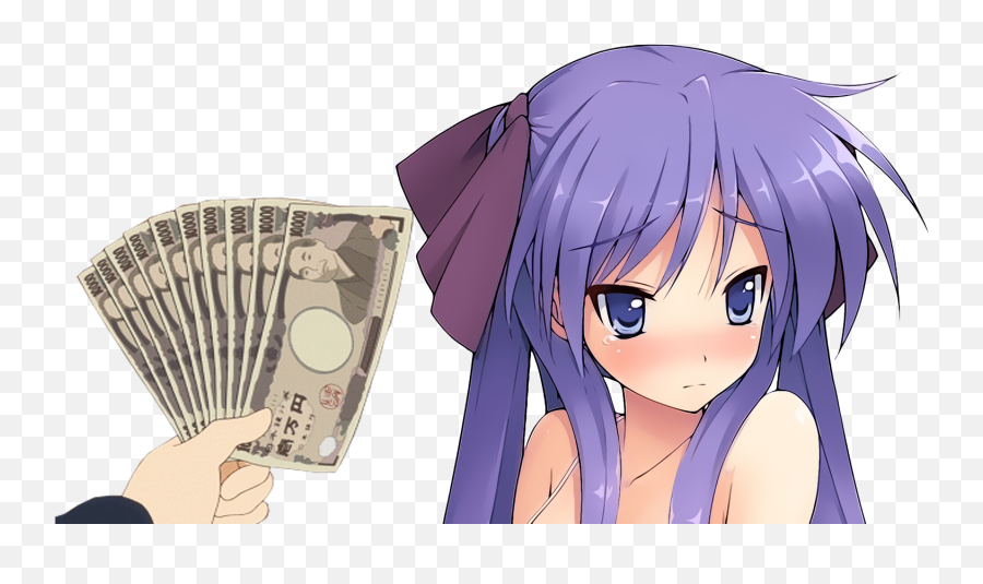 Anime Hand Holding Money - 1500x844 Wallpaper Teahubio Hime Cut Emoji,Anime Transparent