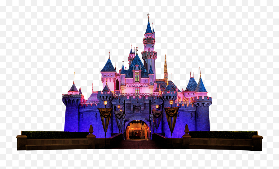 Figure Hd Disney Castle Png Download - Disneyland Resort Emoji,Castle Png