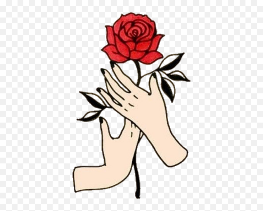 Freetoedit Random Tumblr Rose Love - Grunge Aesthetic Rose Emoji,Tumblr Transparent Grunge